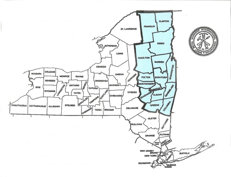 Territorial Jurisdiction – Northeast Regional Council of SMART Local 83